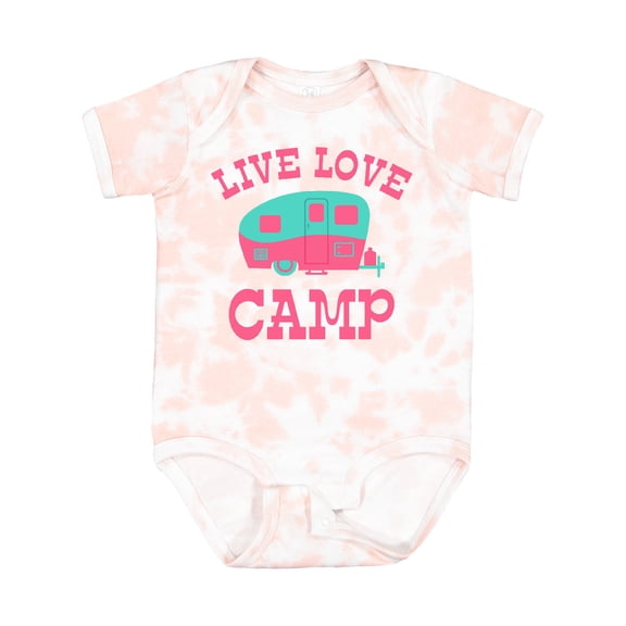 Inktastic Live Love Camp Rv Girls Baby Bodysuit