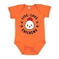 thumbnail image 1 of Inktastic Live Love Chickens Boys or Girls Baby Bodysuit, 1 of 5