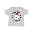 thumbnail image 1 of Inktastic Live Love Chickens Boys or Girls Toddler T-Shirt, 1 of 5