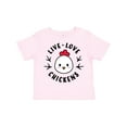 thumbnail image 1 of Inktastic Live Love Chickens Boys or Girls Toddler T-Shirt, 1 of 5