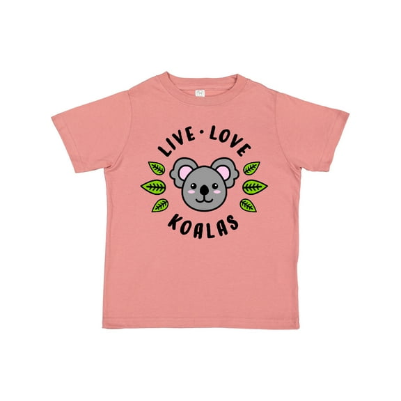 Inktastic Live Love Koalas Boys or Girls Toddler T-Shirt