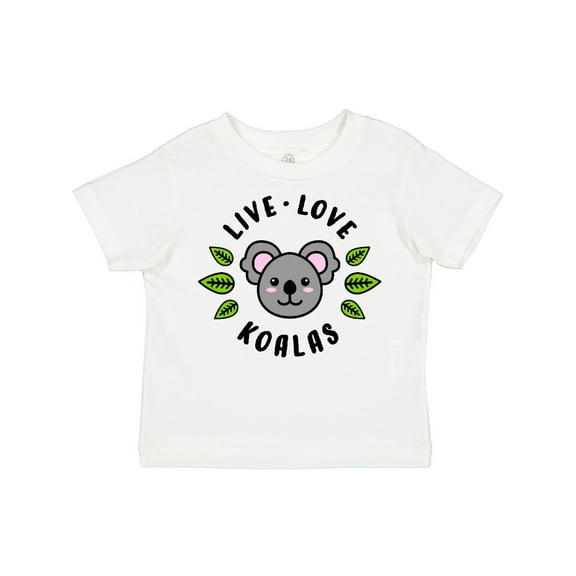 Inktastic Live Love Koalas Boys or Girls Toddler T-Shirt