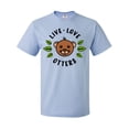 thumbnail image 1 of Inktastic Live Love Otters T-Shirt, 1 of 5