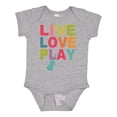thumbnail image 1 of Inktastic Live Love Play Violin Girls Baby Bodysuit, 1 of 5