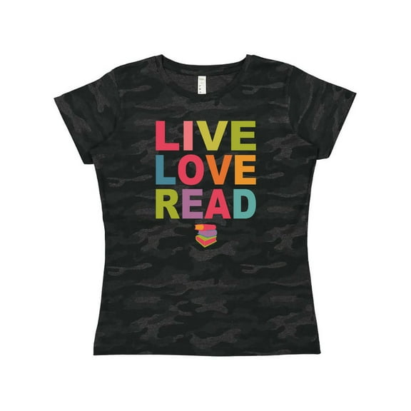 Inktastic Live Love Read Women's T-Shirt