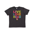 thumbnail image 1 of Inktastic Live Love Read Youth T-Shirt, 1 of 5