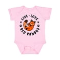 thumbnail image 1 of Inktastic Live Love Red Pandas Boys or Girls Baby Bodysuit, 1 of 5