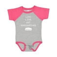 thumbnail image 1 of Inktastic Live Love Sandwiches Boys or Girls Baby Bodysuit, 1 of 5