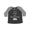 thumbnail image 1 of Inktastic Live Love Sandwiches Women's Plus Size T-Shirt, 1 of 5