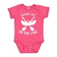 thumbnail image 1 of Inktastic Living Life on the Lake Boys or Girls Baby Bodysuit, 1 of 5