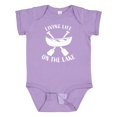 thumbnail image 1 of Inktastic Living Life on the Lake Boys or Girls Baby Bodysuit, 1 of 5