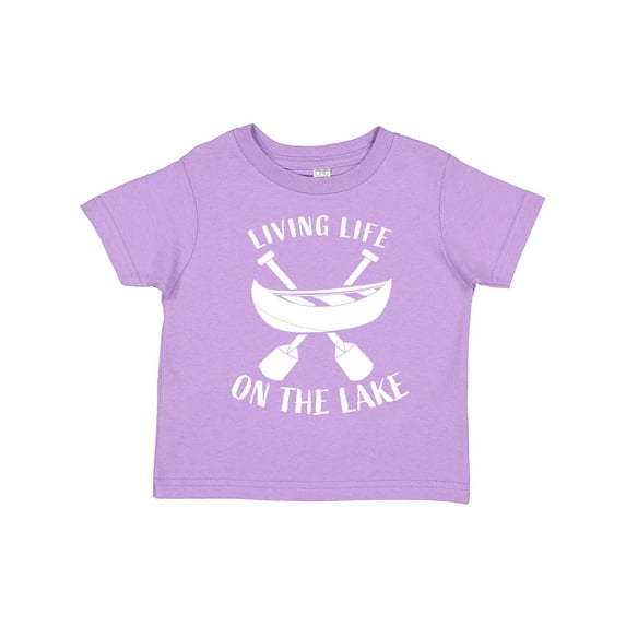 Inktastic Living Life on the Lake Boys or Girls Toddler T-Shirt