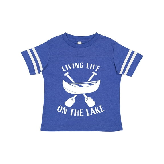 Inktastic Living Life on the Lake Boys or Girls Toddler T-Shirt