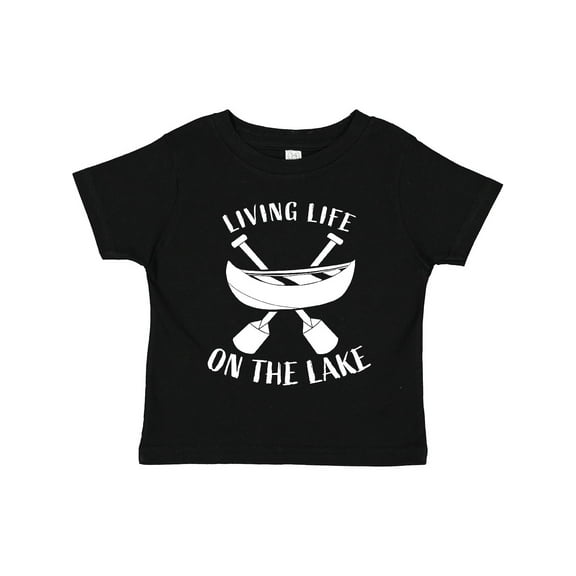 Inktastic Living Life on the Lake Boys or Girls Toddler T-Shirt