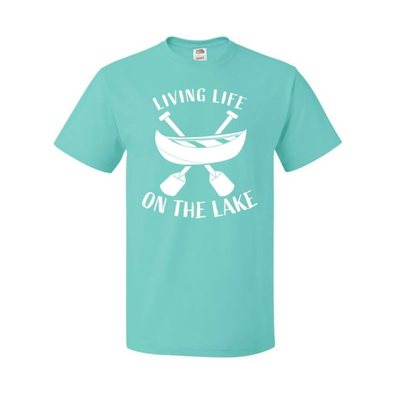 Inktastic Living Life on the Lake T-Shirt