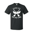 thumbnail image 1 of Inktastic Living Life on the Lake T-Shirt, 1 of 5