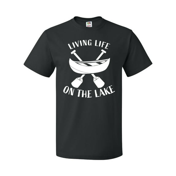 Inktastic Living Life on the Lake T-Shirt