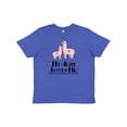 thumbnail image 1 of Inktastic Llama Aunt Loves Me Girls Gift Youth T-Shirt, 1 of 5