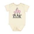 thumbnail image 1 of Inktastic Llama Aunt Loves Me Girls Girls Baby Bodysuit, 1 of 5