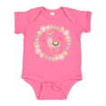 thumbnail image 1 of Inktastic Llama Rose Flower Wreath Girls Baby Bodysuit, 1 of 5