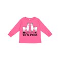 thumbnail image 1 of Inktastic Llama Twin Girls Girls Long Sleeve Toddler T-Shirt, 1 of 5