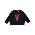 thumbnail image 1 of Inktastic Lobster Cute Ocean Creature Baby Sweatshirt, 1 of 4