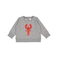 thumbnail image 1 of Inktastic Lobster Cute Ocean Creature Baby Sweatshirt, 1 of 4