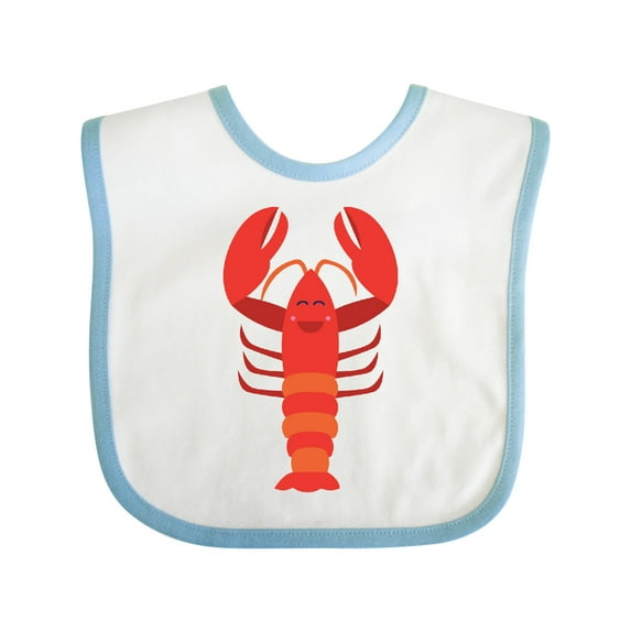 Inktastic Lobster Cute Ocean Creature Boys or Girls Baby Bib