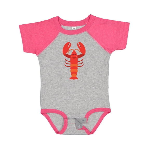 Inktastic Lobster Cute Ocean Creature Boys or Girls Baby Bodysuit