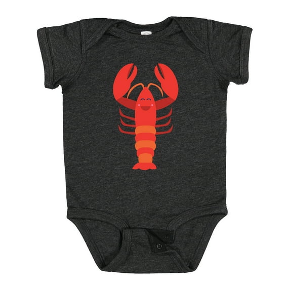 Inktastic Lobster Cute Ocean Creature Boys or Girls Baby Bodysuit