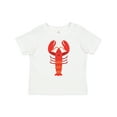thumbnail image 1 of Inktastic Lobster Cute Ocean Creature Boys or Girls Toddler T-Shirt, 1 of 5