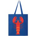 thumbnail image 1 of Inktastic Lobster Cute Ocean Creature Tote Bag, 1 of 3