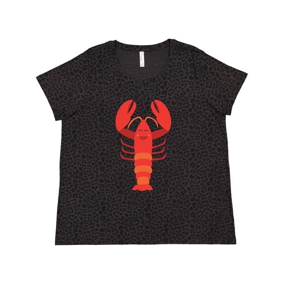 Inktastic Lobster Cute Ocean Creature Women's Plus Size T-Shirt