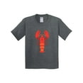 thumbnail image 1 of Inktastic Lobster Cute Ocean Creature Youth T-Shirt, 1 of 5
