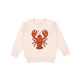 thumbnail image 1 of Inktastic Lobster Cute Vacation Toddler Sweatshirt, 1 of 4