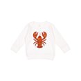 thumbnail image 1 of Inktastic Lobster Cute Vacation Toddler Sweatshirt, 1 of 4