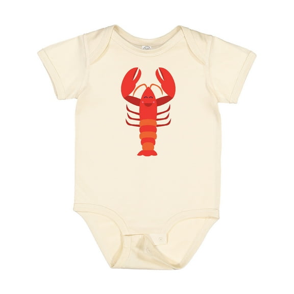 Inktastic Lobster Distressed Ocean Creature Boys or Girls Baby Bodysuit