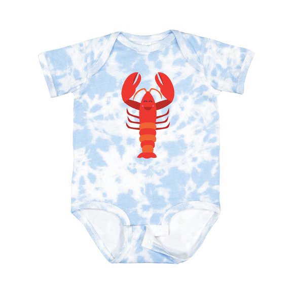 Inktastic Lobster Distressed Ocean Creature Boys or Girls Baby Bodysuit