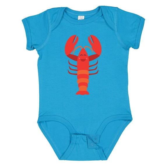 Inktastic Lobster Distressed Ocean Creature Boys or Girls Baby Bodysuit
