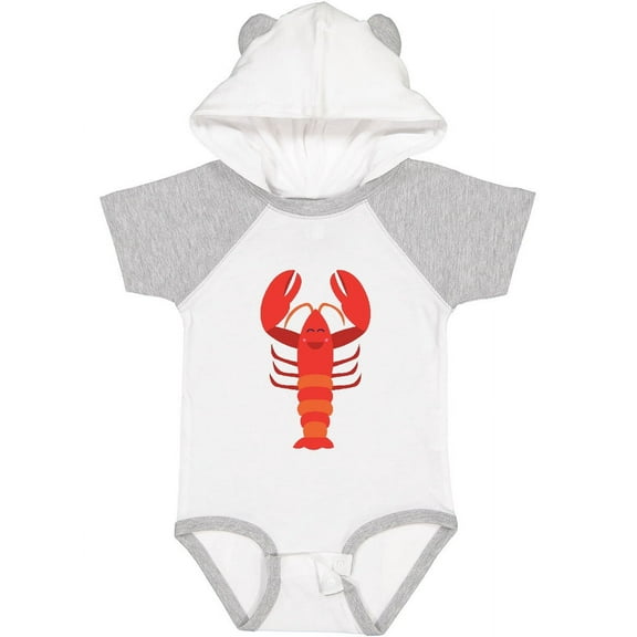 Inktastic Lobster Distressed Ocean Creature Boys or Girls Baby Bodysuit