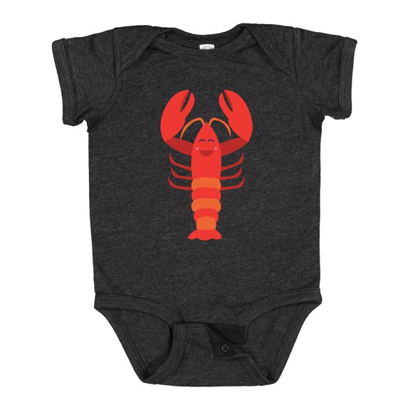 Inktastic Lobster Distressed Ocean Creature Boys or Girls Baby Bodysuit