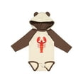 thumbnail image 1 of Inktastic Lobster Distressed Ocean Creature Boys or Girls Long Sleeve Baby Bodysuit, 1 of 5