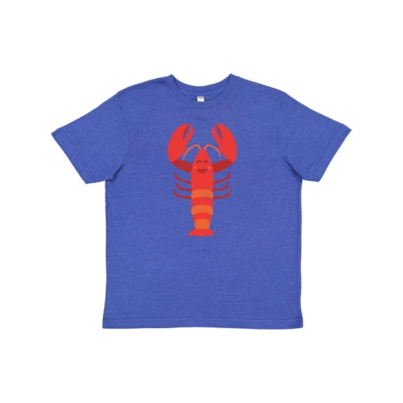 Inktastic Lobster Distressed Ocean Creature Youth T-Shirt