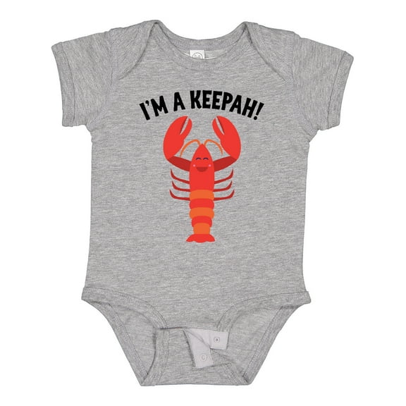 Inktastic Lobster Funny Im a Keepah Boys or Girls Baby Bodysuit