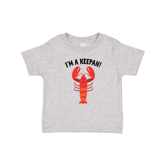 Inktastic Lobster Funny Im a Keepah Boys or Girls Baby T-Shirt