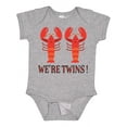 thumbnail image 1 of Inktastic Lobster Twins Cute Boys or Girls Baby Bodysuit, 1 of 5