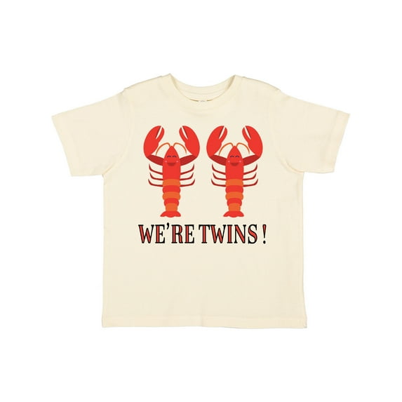 Inktastic Lobster Twins Cute Boys or Girls Toddler T-Shirt