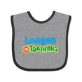thumbnail image 1 of Inktastic Logger in Training Logging Boys or Girls Baby Bib, 1 of 4