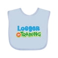 thumbnail image 1 of Inktastic Logger in Training Logging Boys or Girls Baby Bib, 1 of 4