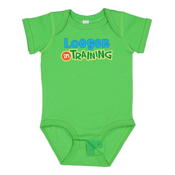Inktastic Logger in Training Logging Boys or Girls Baby Bodysuit